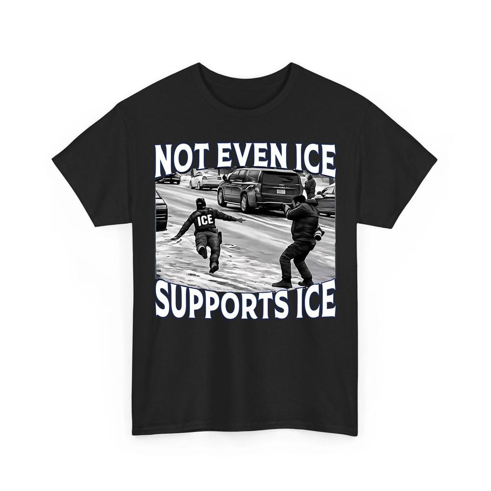 Даже ICE не поддерживает ICE Футболка Отменить ICE Миннеаполис Протест против ICE Политическая Унисекс Футболка