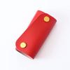 Ilbizonte Key Case 4 Rows Leather SKH115 Red KEY HOLDER ORGANIC VACCHETTA LEATHER PV0039 Castagno Key Ring Key Holder Genuine Leather Trifold Cowhide