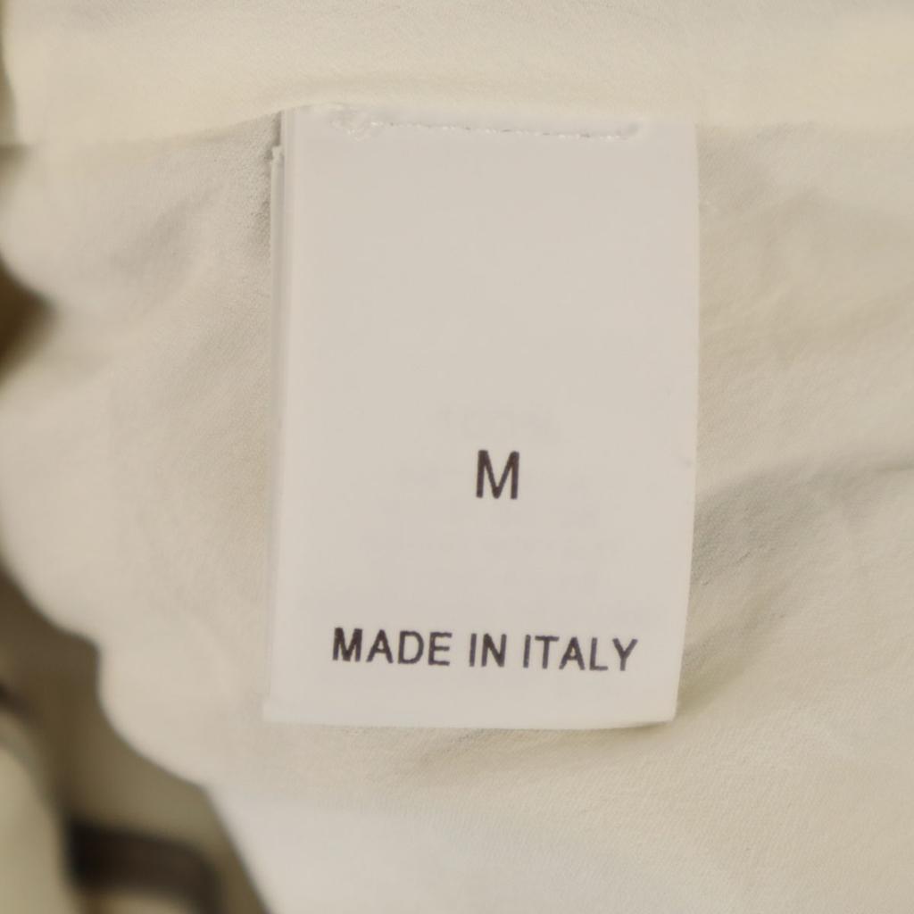 Brunello Cucinelli Сделано в Италии Полосатый узор Лучший M Слоновая кость Женский Б/у