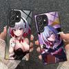 HSR Topaz Glass Mobile Phone Case for Samsung Galaxy A56 55 54 53 52 51 36 35 34 23 16 15 5G Colorful Cover