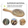 Wooden Hair Brush With Air Cushion Combs For Scalp Massage Anti-static, No Hair Tangle,1310