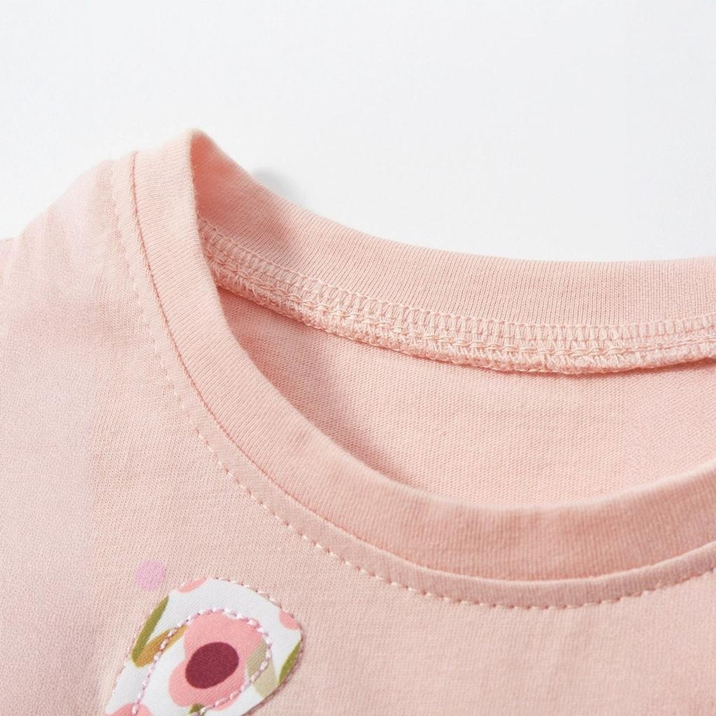 Повседневное платье с мультяшным принтом для девочек - Милое платье принцессы для детей