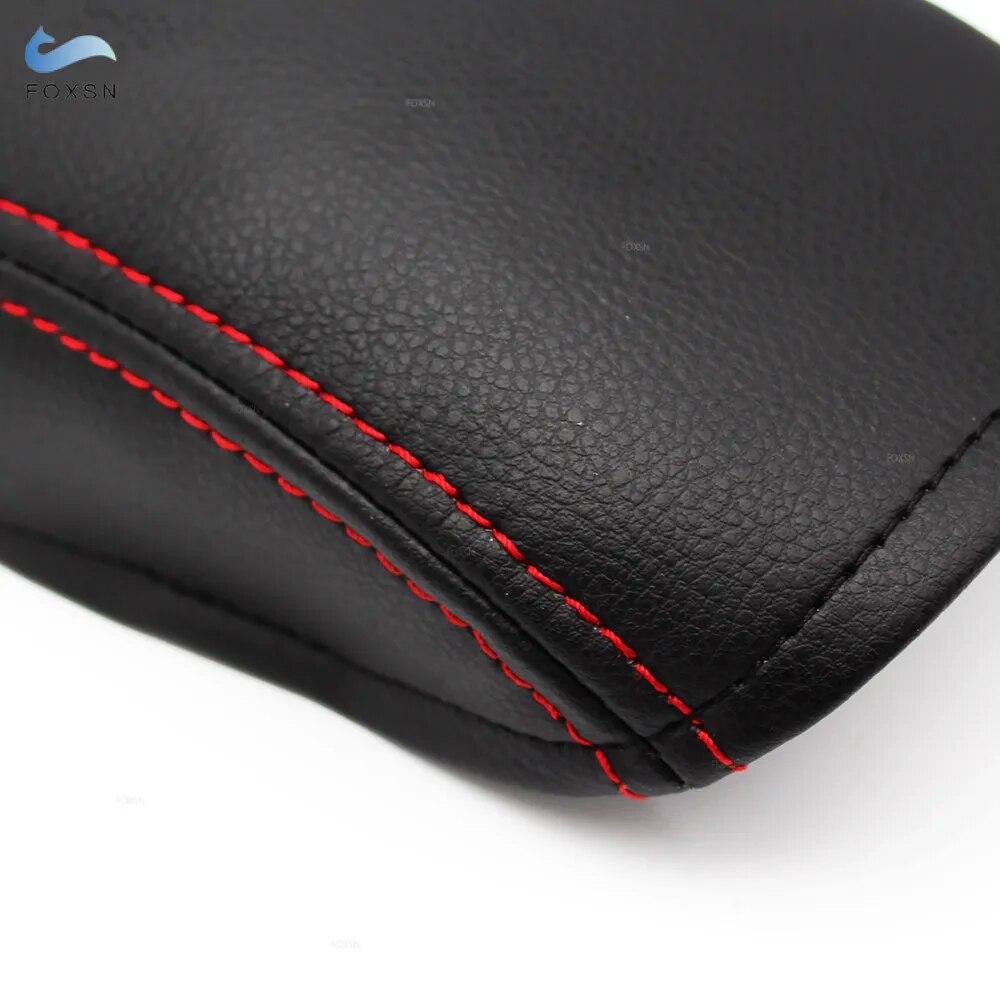 Soft Leather Armrest Cover For Toyota Corolla Car Interior Center Control Armrest Box Skin Cover Trim