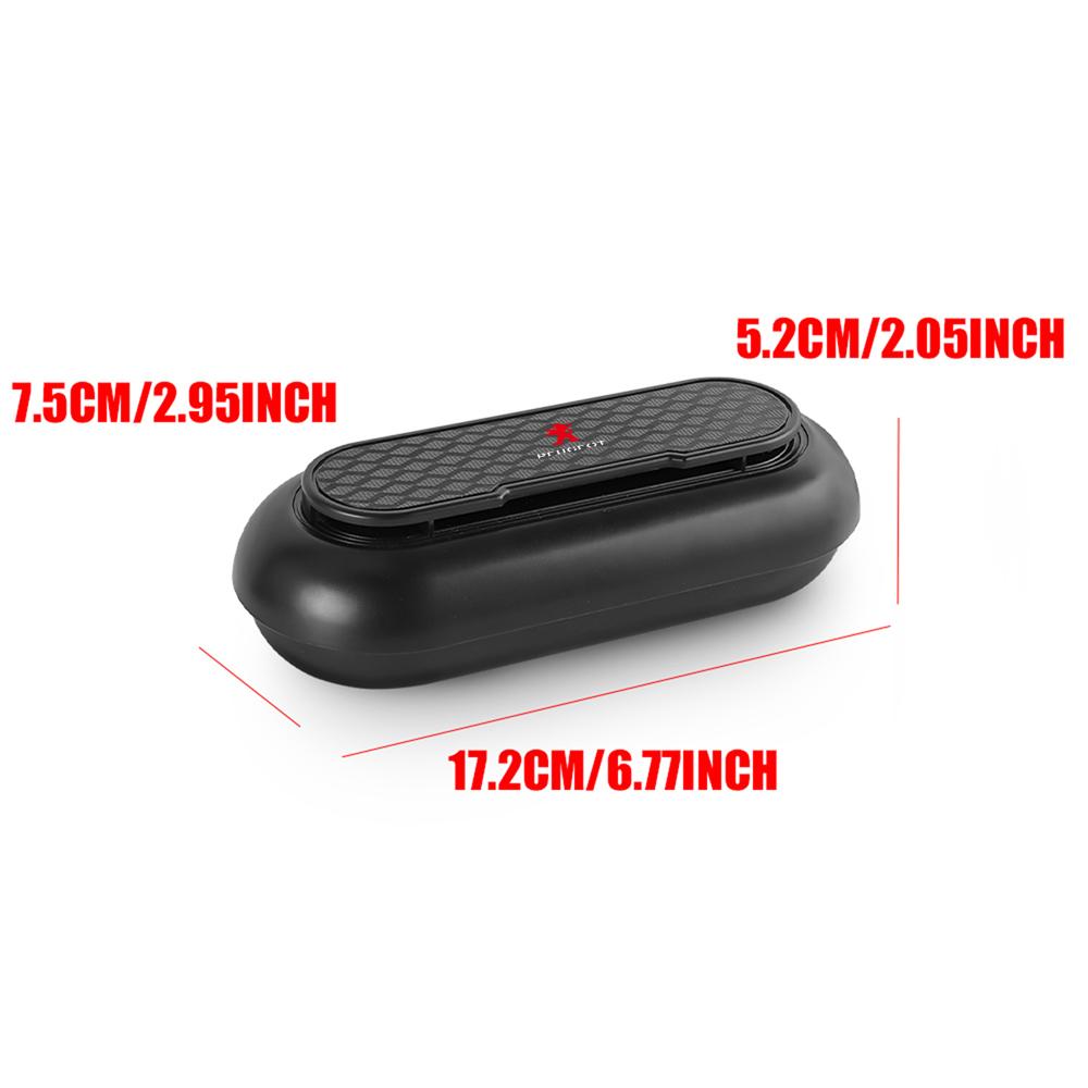 Car Sun Visor Glasses Storage Box Sunglasses Clip Key Card Holder For Peugeot 508 107 206 307 308 2008 207 208 3008 Accessories