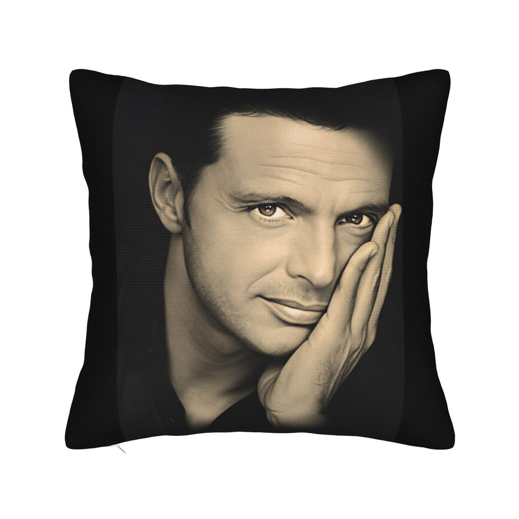 Mexican Singer L-Luis Miguel Pillowcases Retro Trendy Pillow Case For Sofa Home Decoration Comfy Pillow Cover