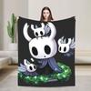 Плед Hollow Knight Хорнет Качество Супер Мягкий Плед для Дивана Весна Студенты Домашний Декор Уличный Тренд Покрывало