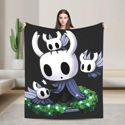 Плед Hollow Knight Хорнет Качество Супер Мягкий Плед для Дивана Весна Студенты Домашний Декор Уличный Тренд Покрывало