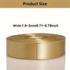 1/2/3 шт. элегантной золотой полиэстеровой ленты, общая длина 25 ярдов | Идеально подходит для украшения тортов своими руками, упаковки подарков и подарков на вечеринку