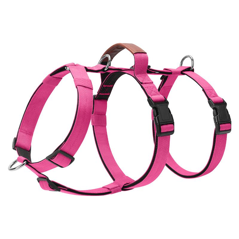 Escape-Proof Nylon Dog Harness with Handle Adjustable No-Pull Pet Harness for Medium Large Dogs Golden Retriever Husky Supplies