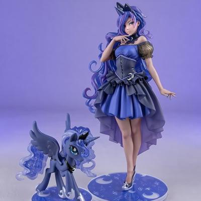 Горячая игрушка My Little Pony Bishoujo серии Принцесса Луна, экшн-фигурка аниме, модель кавайной куклы, Коллекционная игрушка