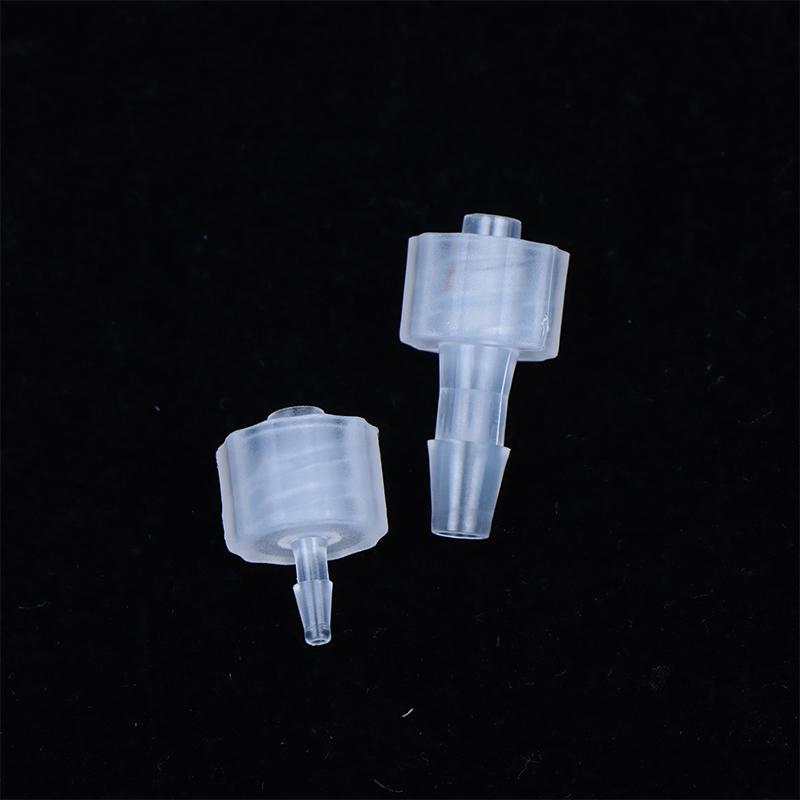 Luer Lock Adapter Non-stick PP Connector Easy Clean Air Valve Pipe Fitting for Glue Dispensing Pigment Subpackaging