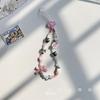 Cute Phone Charms Beaded Strap Cellphone Keychain Bear Butterfly Heart Cool Charm for Bag Keyring Camera Pendants Decor