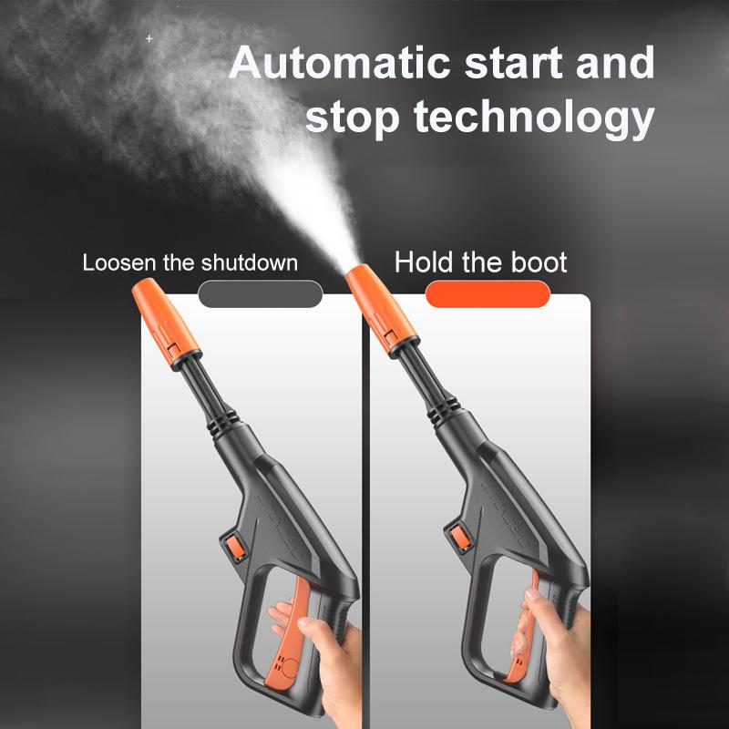 Portable Wireless Washing Machine With Lithium Battery High Efficiency Rechargeable Detail Cleaning Water Spray Gun Car Washer