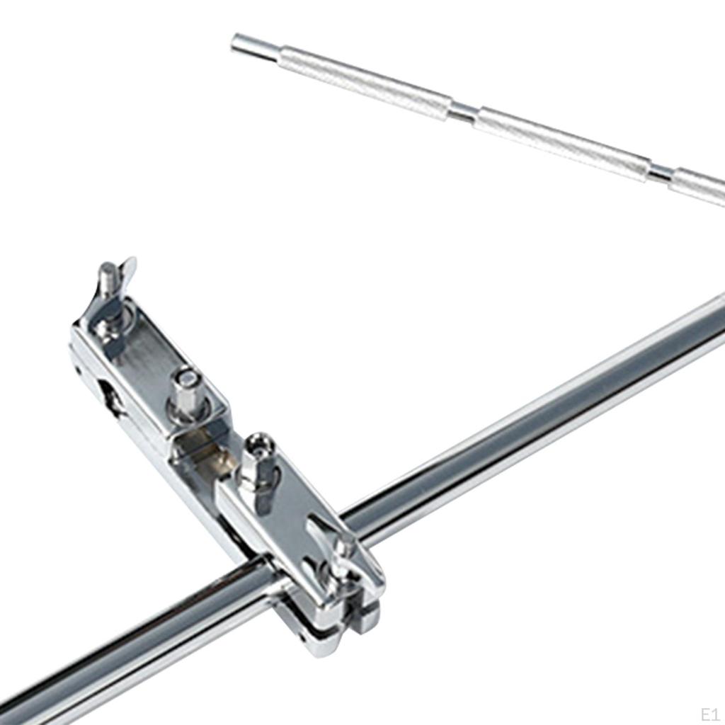 Удлинитель для установки ударных установок Зажим для крепления тарелок Крепление для тарелки Регулируемый металлический