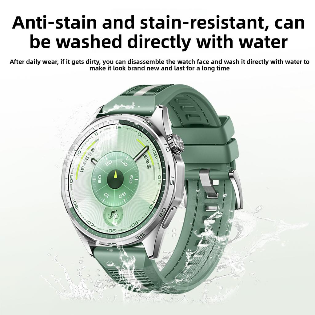 22mm Nylon Weave Silicone Strap for Huawei Watch GT6 Pro 46mm Band Wristband for Huawei GT5/GT4/GT3 46mm Bracelet Watchband