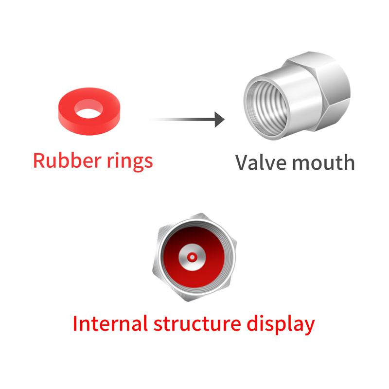 4Pcs/Set Car Kuga Letter Emblem Wheel Tires Valve Caps Metal Tyre Dust Proof Covers Decoration Accessories