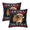 Rock Hyrax Photo Dassie Vampire Potato 2 pcs Square Pillowcase Pillow Cover Cushion Decor Comfort Throw Pillow for Home Bedroom
