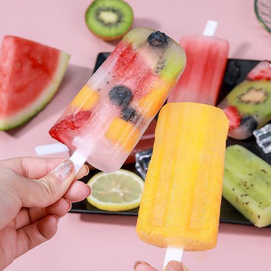 Форма для мороженого Yousheng с крышкой, DIY-изготовитель эскимо для детей, пищевой пластик, легко вынимается, герметичная, веселый летний подарок для домашнего приготовления