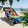 Son-Goku Print Beach Towel, Large Soft Quick Dry Towel for Beach Camping Swimming