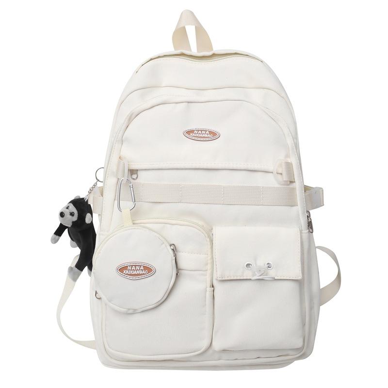 Рюкзак большой емкости с множественными карманами, сверхпрочный рюкзак для ноутбука, повседневная школьная и дорожная сумка в стиле преппи