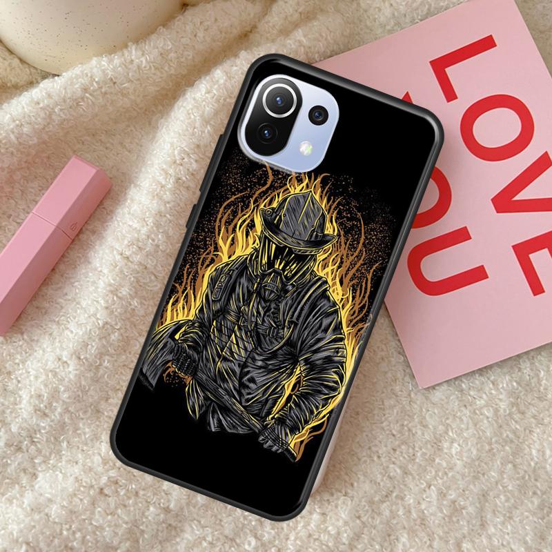 Чехол Firefighter Heroes Fireman для Xiaomi 11T Pro 12 Mi 11 Lite, чехол для POCO X3 GT X4 Pro F1 F3 M3 M4 Pro
