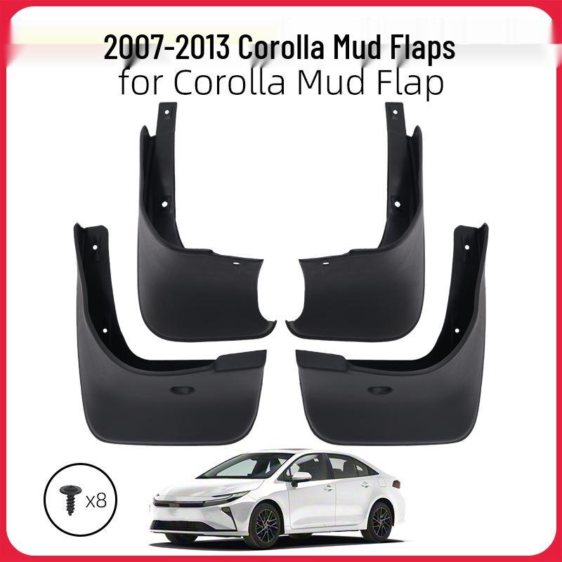 Брызговики для Toyota Corolla 2007-2013 - Защита от грязи и брызг, Аксессуар для защиты колес
