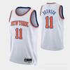 New York Knicks Basketball Jersey Brunson 11 Divincenzo 0 Men Women Unisex Cotton V-Neck Sleeveless Sportswear
