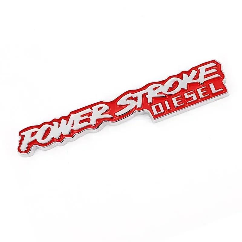 3D Металлическая Наклейка-Шильдик POWER STROKE DIESEL на Задний Багажник Автомобиля Для Ford Excursion 3.0 2018 F-150 F150 Авто Наклейка Аксессуары