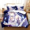 3D Принт Аниме Re Zero Рем Рам Эмилия Постельный Комплект Пододеяльник Комплект Постельного Белья Одеяло Наволочка Одеяло Кинг Квин Сайз Для Мальчиков Взрослых