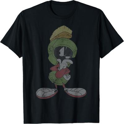 Винтажная футболка с портретом Марвина Завоевателя из Looney Tunes
