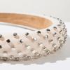 Rivet Detail Rivet Hair Hoop Wide Edge Sponge Headband Versatile Wide Edge Headband  for Women