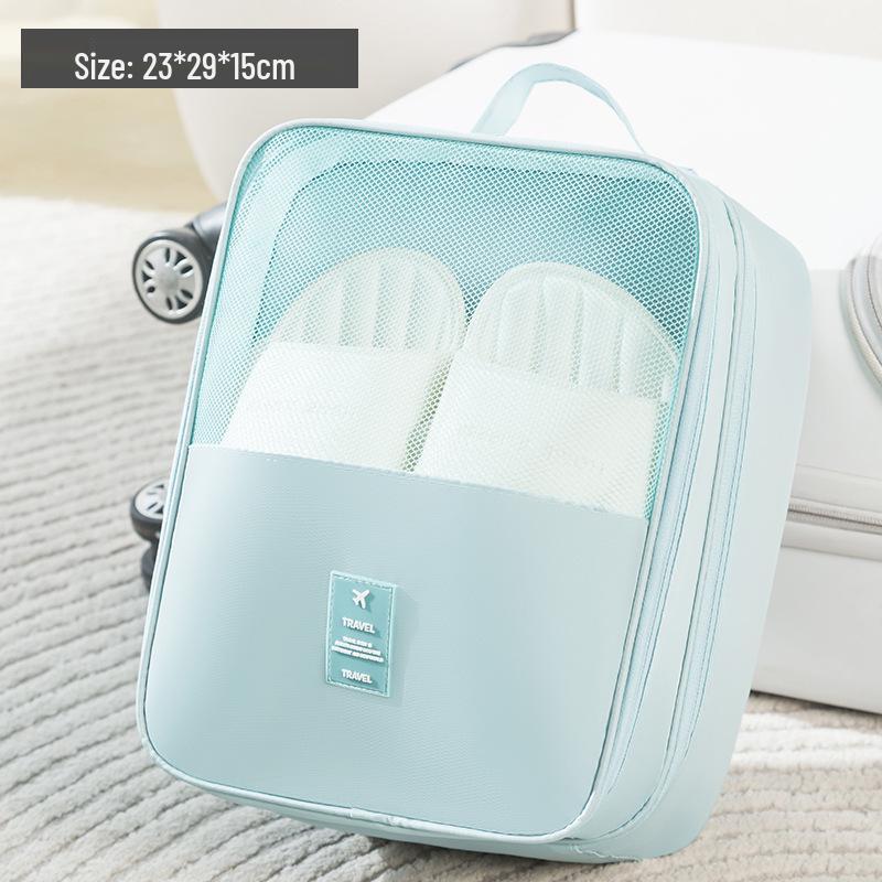 Портативная трехслойная пылезащитная сумка для хранения обуви - Легкая переноска, ручная, для путешествий на открытом воздухе