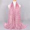 Female Shawl Solid Color Silk Scarf New Scarves