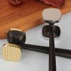 Прочный кухонный молоток для мяса с резиновой ручкой и головкой из сплава для легкого отбивания и размягчения мяса