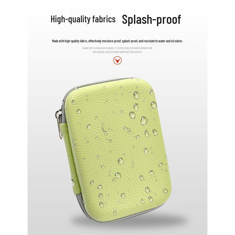 Protective Cable Sleeve & Portable Power Bank Pouch - Compact Organizer Bag
