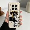 B-Black Clover Anime Cool Silicone Case For Xiaomi Redmi Note 15 14 13 12 11 10 14S 11S Pro Plus Eye 5G Ladder Phone Case