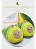 Cartoon Sheep Cotton Slippers, Warm Plush Non-Slip Floor Slippers for Couples