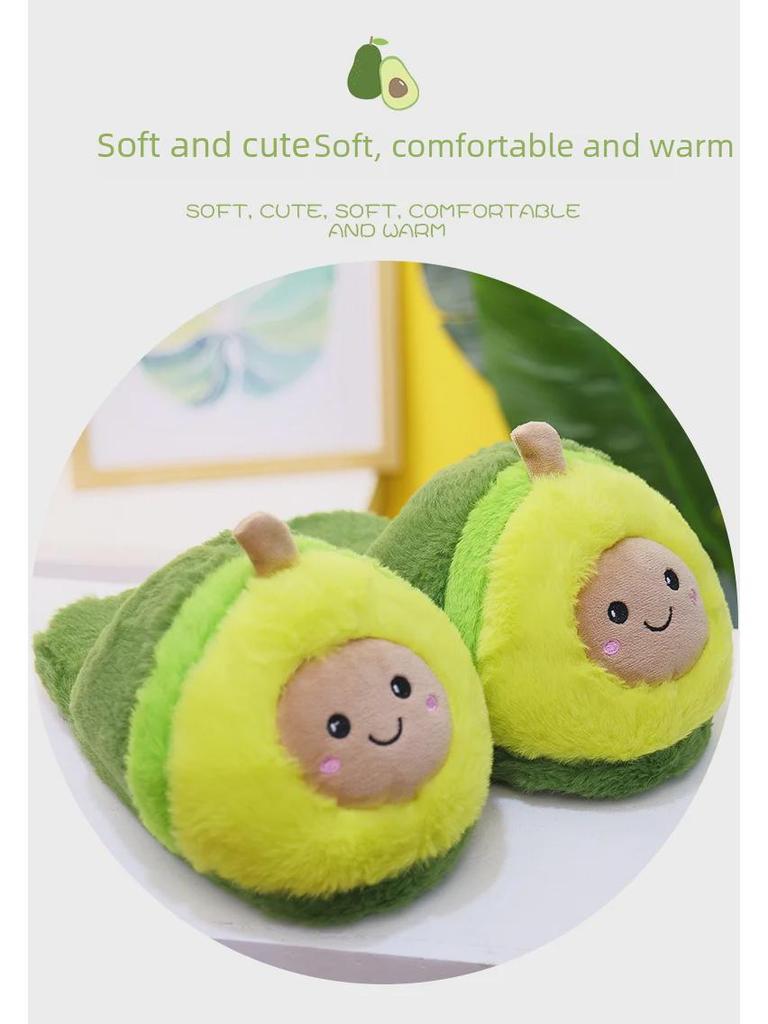 Cartoon Sheep Cotton Slippers, Warm Plush Non-Slip Floor Slippers for Couples