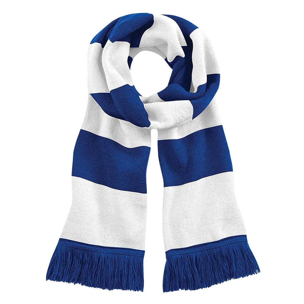 Beechfield Varsity Unisex Winter Scarf (Double Layer Knit)