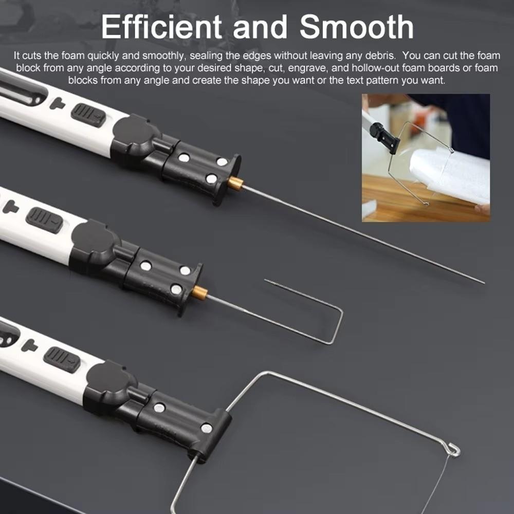 Portable Cordless Foam Cutter Heating Electronic Soldering Kit Foam Cutting Pen  Sculpting