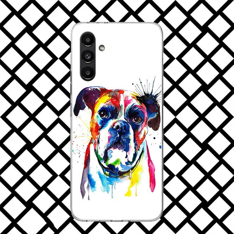 French Bulldog Dog Pug Phone Case for Samsung Galaxy A17 A37 A57 A16 A26 A36 A56 A15 A25 A35 A55 A14 A24 A34 A54 A13 A23 A33 A53