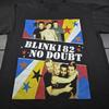 Винтажная футболка Blink182 No Doubt Концертный тур 2004 PNA_171 Унисекс футболка