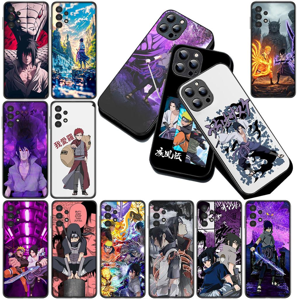 Чехол для телефона Gaara Naruto Uchiha Sasuke для Samsung Galaxy S23 S22 S21 S20 FE Ultra Plus + S23FE A50 A51 A12 Защитный чехол