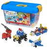 Gakken New Block Vehicle Set (Ages 2 and Up) 20 Types, 96 Parts, 83729