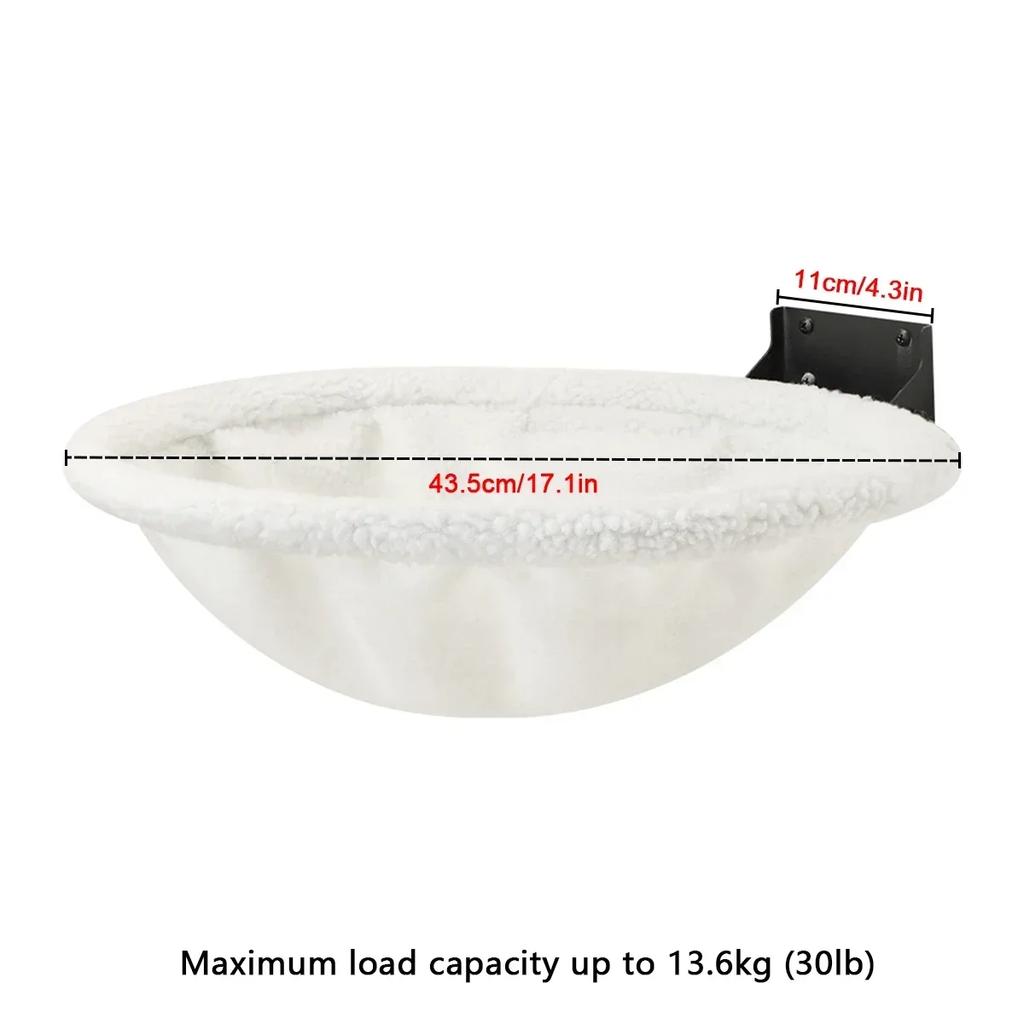 Window Cat Hammock Wall Cat Hang Hammock Bed Cradle Foldable Pet Bed Mesh Breathable Cats Wall Shelves Accessories Pet Furniture