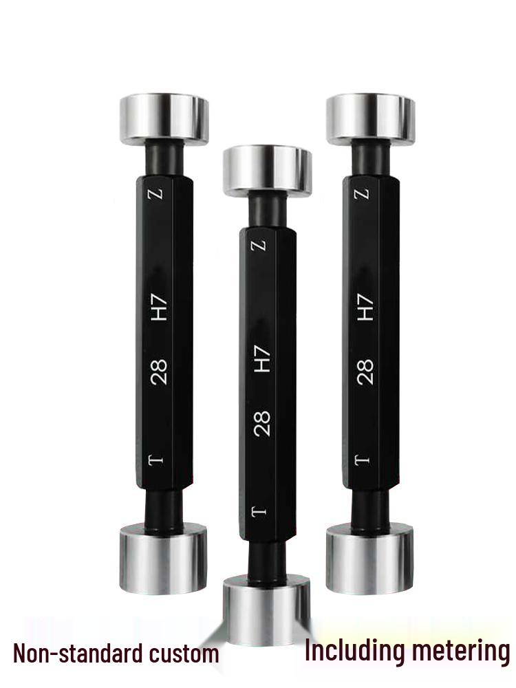High-Precision Smooth Thread Bore Go/No-Go Plug Gauge