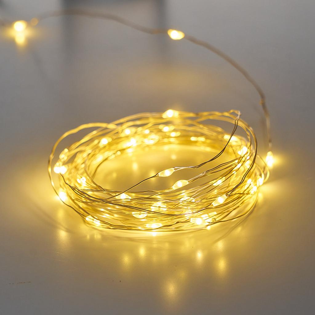 Constant Bright Copper Wire Lamp Battery Box 3m30 Lamp Holiday String Lights