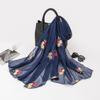 Ethnic Women Scarf For Style Fashion Yunnan Travel Outfit Summer Embroidery Embroidery Exterior