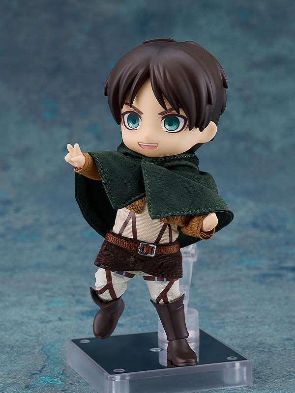 Good Smile Company Nendoroid Doll Attack on Titan Eren Jaeger окрашенная подвижная фигурка без масштаба ткань/магнит/пластик