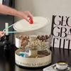 Food Grade Candy Nuts Serving Tray Round Candy Storage Box Divided Serving Tray  Kitchen